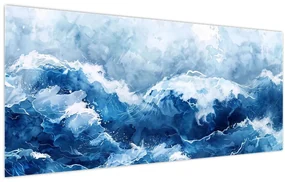 Obraz - Ilustrácia mora (120x50 cm)