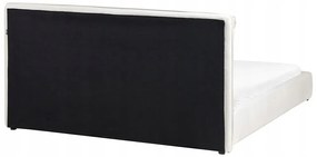 Beliani Vodná posteľ BAJONNA 160 x 200 cm Svetlobéžová manželská