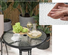 3-dielna vonkajšia barová súprava