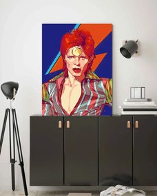 Gario Obraz na plátne Spevák Davida Bowieho - Nikita Abakumov Rozmery: 40 x 60 cm