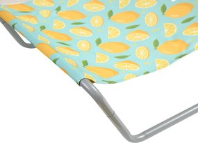 Skladacie plážové lehátko SAND LEMON, farebné