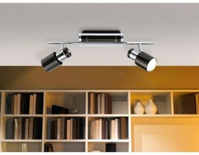 Eglo 30833 - LED bodové svietidlo DAVIDA 1 2xGU10/5W/230V