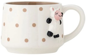 Biely keramický detský hrnček na kakao 370 ml Dolly – Bloomingville Mini