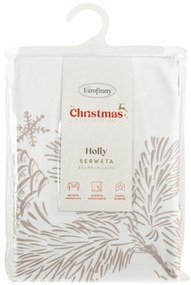 VIANOČNÝ OBRUS HOLLY 85X85 CM VZOROVANÝ