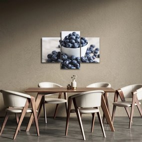 Obraz - Čučoriedky (90x60 cm)