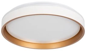 Kanlux 37328 - LED Stropné svietidlo SOLN LED/17,5W/230V pr. 38 cm biela/zlatá
