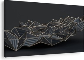 Obraz abstrakcie (90x60 cm)