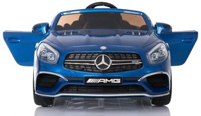 RAMIZ ELEKTRICKÉ AUTÍČKO MERCEDES AMG SL65 - LAKOVANÉ - MODRÁ - 2x35W - 12V/7Ah - 2023