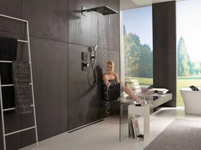 Hansgrohe Raindance Select S, sprchový set 120 3jet s hadicou 1600 mm, chrómová, HAN-26721000
