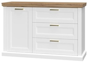 Komoda 1d3s Tara k13/ta white/pacific walnut