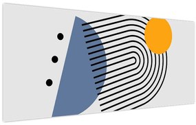 Obraz - Minimalistická abstrakcia N⁰2 (120x50 cm)