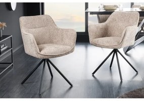 Stolička 44158 Verona látka Champagne béžová  - Komfort-nábytok