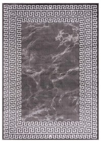 Dekorstudio Moderný koberec CHIC 502 - antracitový Rozmer koberca: 80x150cm