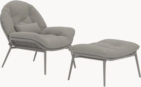 Záhradné kreslo's podnožkou Cala