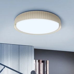 Brilagi - LED stmievateľné stropné svietidlo LUCIA LED/48W/230V, priemer 41 cm, béžové, s diaľkovým ovládaním