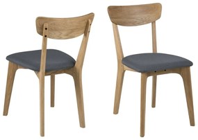 Dizajnová jedálenska stolička Niharika, dubová - Skladom na SK