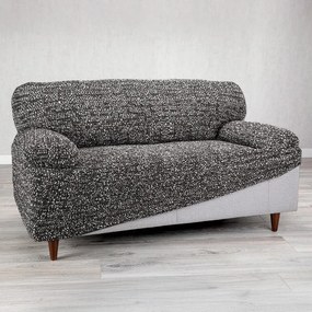 Bielastické poťahy GLORIA šedá kreslo (š. 60 - 110 cm)