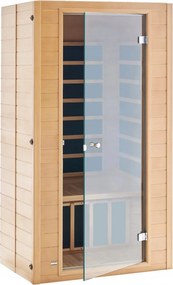Domáca infračervená sauna pre 1-2 nízke osoby Emf Bluetooth chromoterapia