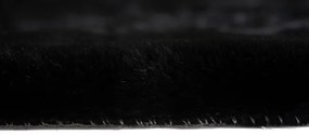Koberec RABBIT FUR čierny