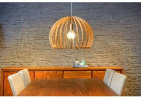 Lucide 34424/50/76 - Závesné svietidlo BOUNDE 1xE27/60W/230V béžová 50 cm