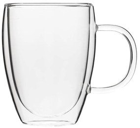 Hrnček s viečkom a sitkom Louie 300 ml číry