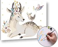 Maľovanie podľa čísel SRNČEK BAMBI – nízka náročnosť