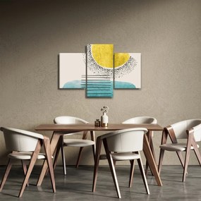 Obraz - Abstraktná maľba pláže N⁰2 (90x60 cm)