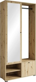 XXXLutz PREDSIEŇOVÝ NÁBYTOK, 90/190/33 cm MID.YOU - Online Only drobný nábytok - 002778003201