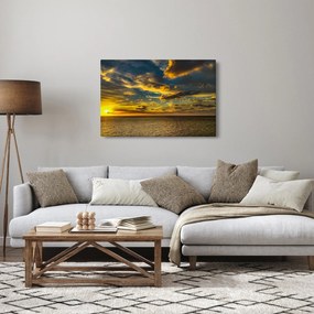 Západ slnka na mori (90x60 cm)