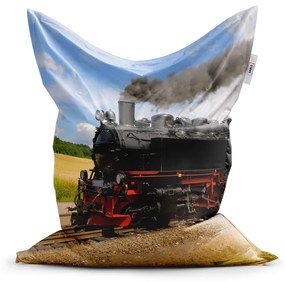 Sablio Sedací vak Lokomotíva 3 - 200x140 cm