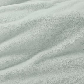 Goldea mikroplyšová elastická plachta deluxe – šalviová 180 x 200 cm