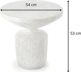 Konferenčný stolík Giza biely