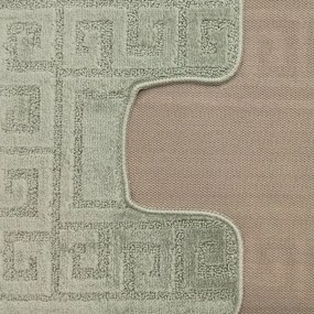 Sada kúpeľňových koberčekov Montana Ethnic Almond