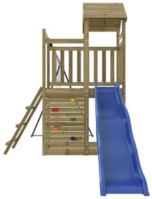 Vonkajšia súprava na hranie impregnovaná borovica