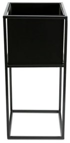 Stojan na kvety 50x24 cm čierna