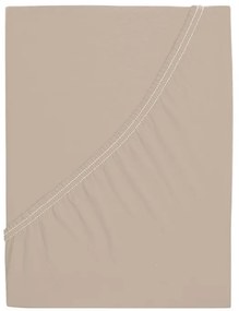 Jersey plachta z mako bavlny LUXORA 180x200 cm béžová