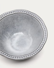 Modrá keramická polievková miska Dovec – Kave Home