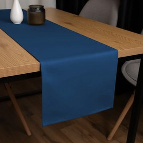 Biante Dekoračný behúň na stôl BKU-117 Námornícky modrý 35x120 cm