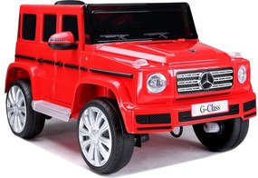 LEAN CARS Elektrické autíčko Mercedes G500 červené