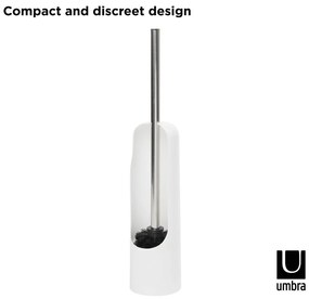 Biela plastová WC kefa Touch - Umbra