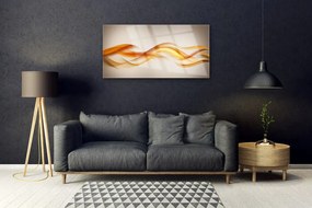 Skleneny obraz Abstrakcia vlny art umenie 140x70 cm