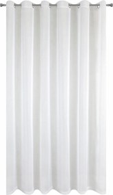 ZÁCLONA NA KRÚŽKOCH LUCY 300X250 CM BIELA