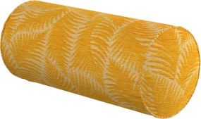 Jednoduchý valcový vankúš farba produktu žltá látka zapletaná, vzorované