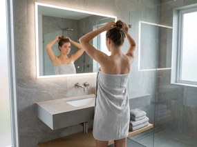 Osuška NORIELLE 70x140 cm svetlosivá, 100% bavlna