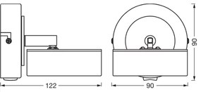 Ledvance - LED Bodové svietidlo DECOR PLUTO LED/4,8W/230V