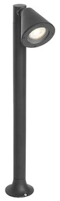 Moderná vonkajšia tyč čierna 60 cm IP44 - Ciara