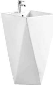 Mexen Ida, voľne stojace umývadlo 47 x 47 cm, biela lesklá, 26114600