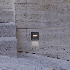 LED vonkajšie nástenné osvetlenie Afi 3000K