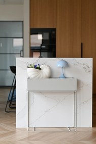 Ferm Living Stojan na kvety Plant Box Light Grey