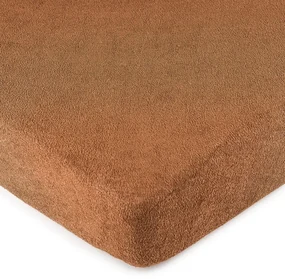 4Home froté prestieradlo hnedá, 90 x 200 cm